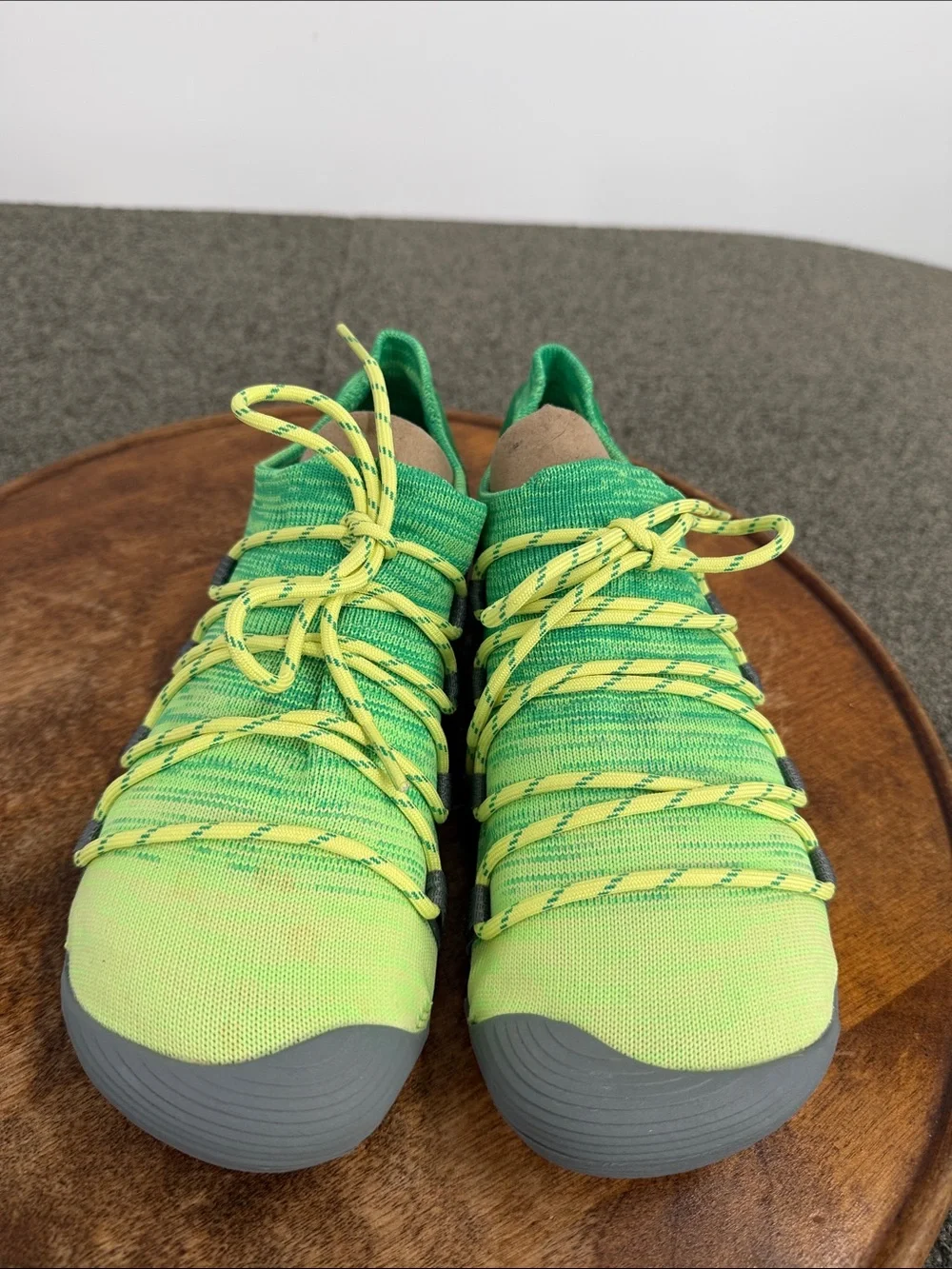 Merrell Shoes Wm 8.5 Sunny Lime Beetle Barefoot Trail Green Yellow Vibram